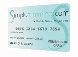 Simply Slimming membership card
